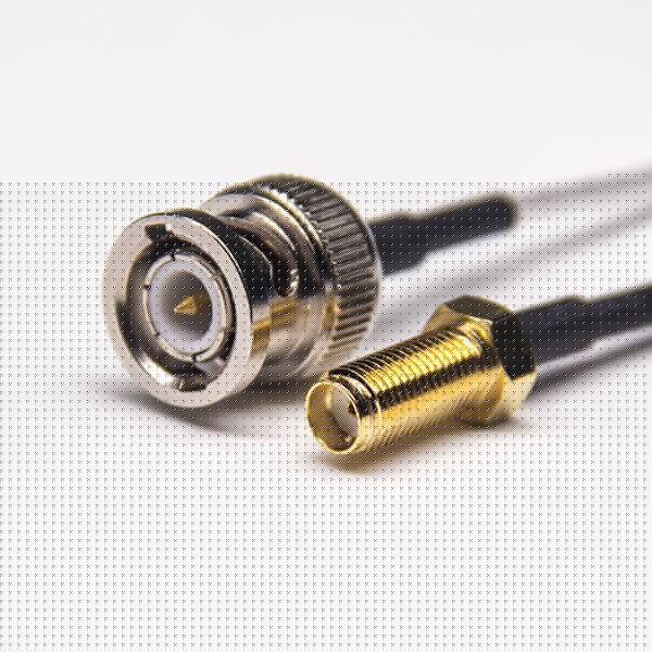 BNC监控线180度公头转SMA180度母头接RG316线 BNC监控线180度公头转SMA180度母头接RG316线